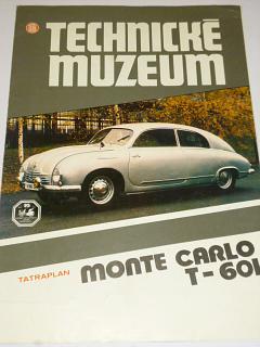 Tatra - Tatraplan Monte Carlo T- 601 - 1992 - prospekt - Technické muzeum