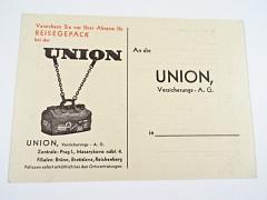 Union - korespondenční lístek - dopisnice