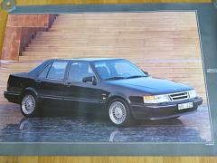 Saab 9000 CD - plakát - 1989