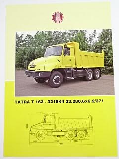 Tatra T 163 - 321SK4 33.280.6x6.2/371 - prospekt