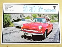 Škoda 1000 MBT - prospekt