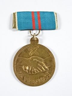 Za věrnost - hasičská medaile