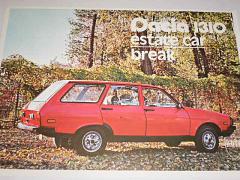 Dacia 1310 estate car break - prospekt