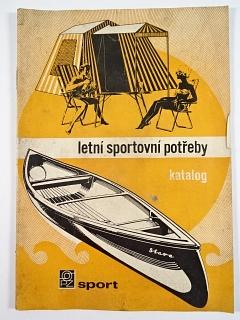 Letní sportovní potřeby - katalog - stan, Campturist 6-1, kajak, člun... Obchod průmyslovým zbožím - sport