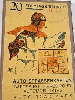 Auto - Strassenkarten - Freytag a Berndt - Brünn - Brno - mapa