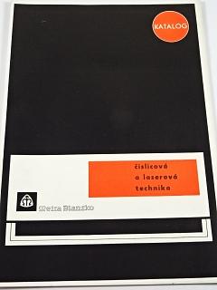 Metra Blansko - číslicová a laserová technika - katalog - 1971