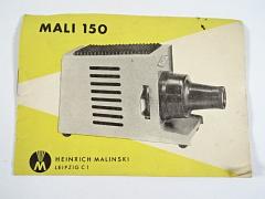 Mali 150 - Heinrich Malinski Leipzig - 1962