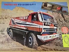Tatra 815 VD 10 280 4x4.1 - Dakar 1987 - prospekt