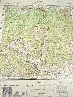 ČSR: kraj B. Bystrica, Košice - Generální štáb Československé armády - M-34-113-C Revúca - mapa - 1953