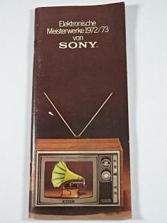 Elektronische Meisterwerke 1972/73 von SONY
