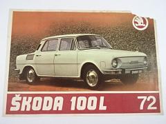 Škoda 100 L - 1972 - Motokov - prospekt