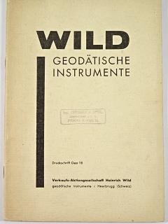 Wild - Geodätische Instrumente