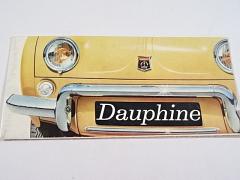 Renault Dauphine - prospekt