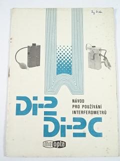 Návod pro používání interferometrů DI-2 a DI-2C - Meopta