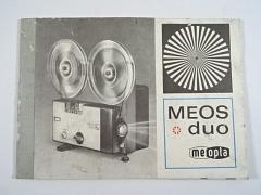 Meos - duo - universální promítací přístroj - návod k obsluze - Meopta