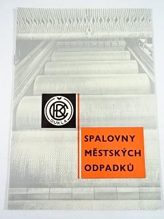 Spalovny městských odpadků - ČKD Dukla - prospekt - Škodaexport