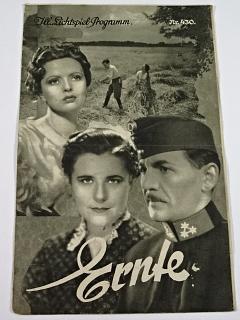 Ernte - Bio - program v obrazech - 1936 - film - prospekt