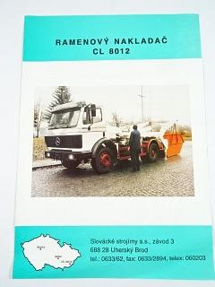 SUB - ramenový nakladač CL 8012 - Mercedes-Benz - prospekt - Slovácké strojírny, a. s, Uherský Brod