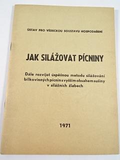 Jak silážovat pícniny - 1971