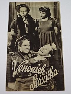 Venoušek a Stázička - Bio - program v obrazech - 1939 - film - prospekt