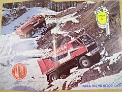 Tatra 815 VD 10 300 4x4.1 Paříž - Dakar 1988 - prospekt