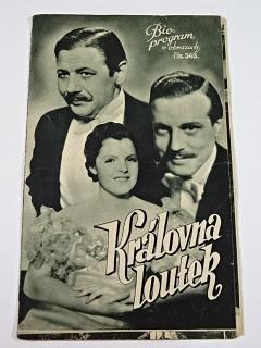 Královna loutek - Bio - program v obrazech - 1936 - film - prospekt