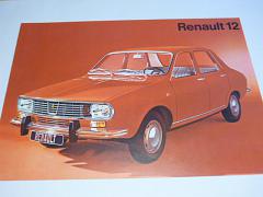 Renault 12 - prospekt