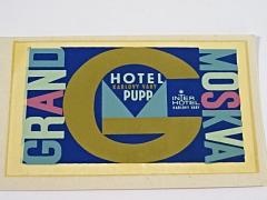 Grand hotel Moskva Pupp Karlovy Vary - obtisk