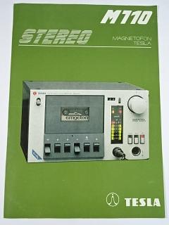 Tesla - M 110 stereo - magnetofon - prospekt