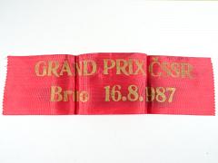 Grand Prix ČSSR - Brno - 16. 8. 1987 - páska