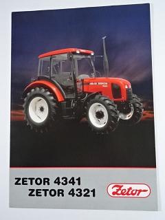 Zetor UR I Super - 4341 - 4321 - prospekt