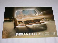 Peugeot 504 - 1973 - prospekt