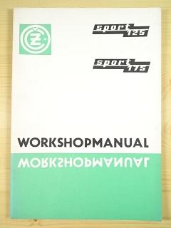 ČZ 125/476, ČZ 175/477 Sport - Workshop Manual - 1971