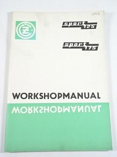 ČZ 125/476, ČZ 175/477 Sport - Workshop Manual - 1971