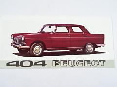 Peugeot 404 - 1968 - prospekt