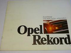 Opel Rekord - 1969 - prospekt