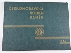 ČKD - Českomoravská - Kolben - Daněk - 1932 - kalendář