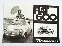 Fiat 500 - Mototechna - fotografie s popisem