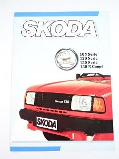 Škoda 105, 120, 130, 130 R Coupé - prospekt