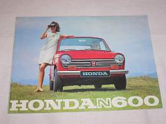 Honda N 600, N 360, S 800 - prospekt