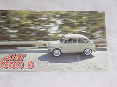 Fiat 600 D - prospekt