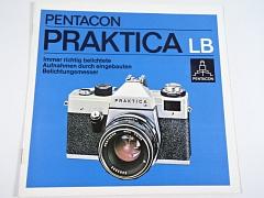 Pentacon - Praktica LB -1973 - prospekt