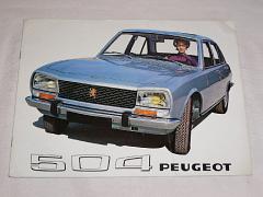 Peugeot 504 - 1969 - prospekt