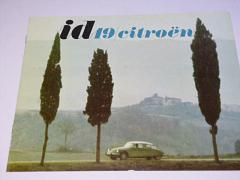 Citroën ID 19 - 1964 - prospekt