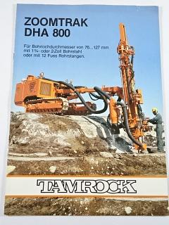 Tamrock - Zoomtrak DHA 800 - prospekt