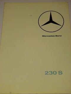 Mercedes - Benz - 230 S - 1965 - prospekt