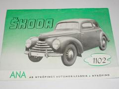 Škoda 1102 - prospekt