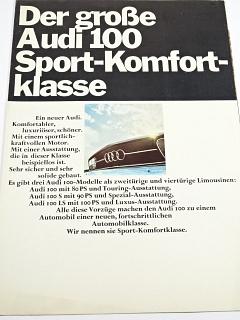 Audi 100 - 1968 - prospekt