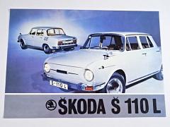 Škoda 110 L -  prospekt