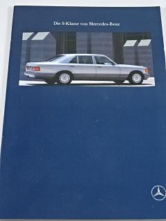 Mercedes - Benz - Die S-Klasse von Mercedes-Benz - prospekt - 1990